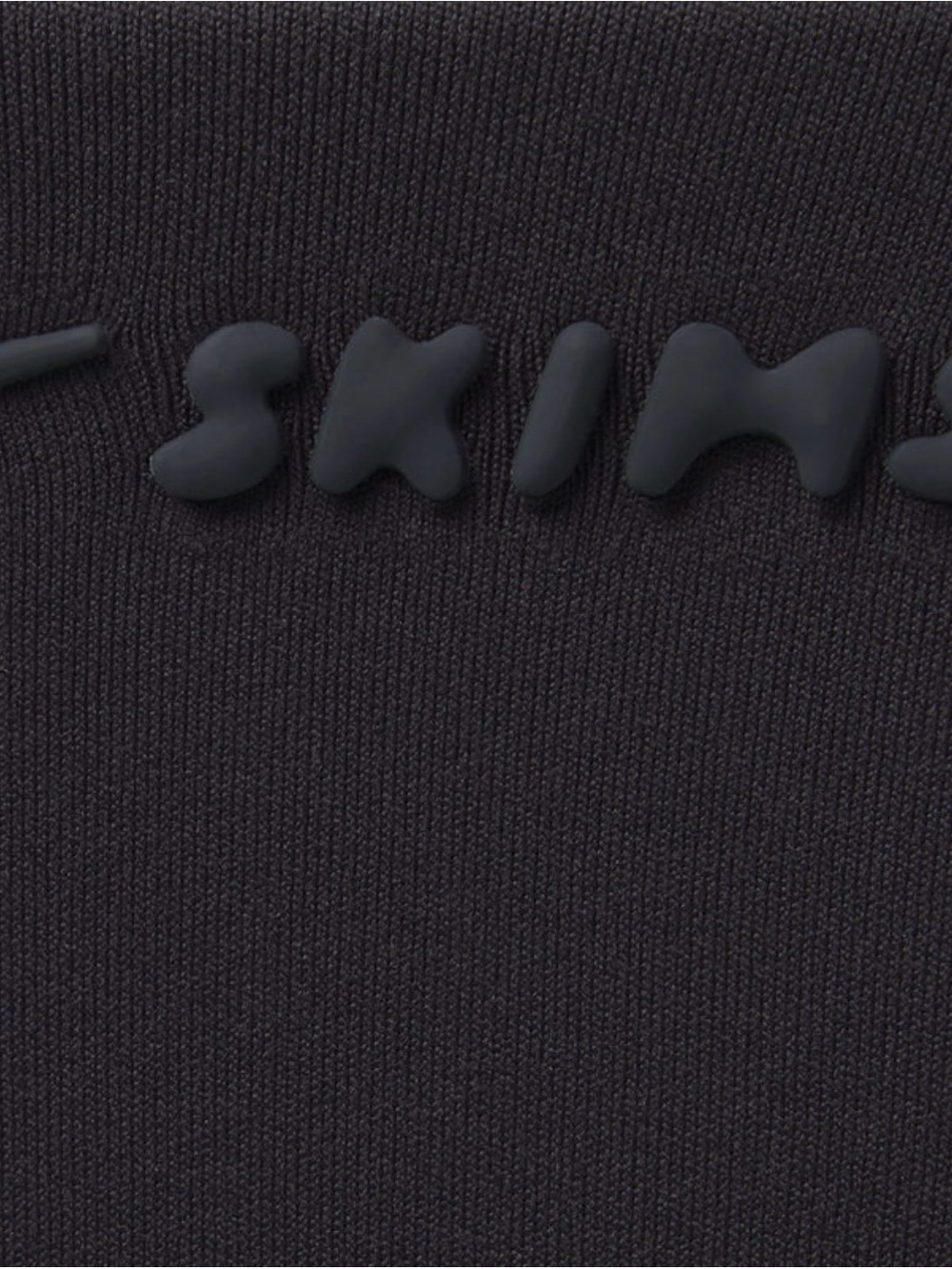 NWT NIKESKIMS SKIMS MATTE Square Neck Tank Size S Obsidian - Picture 4 of 6
